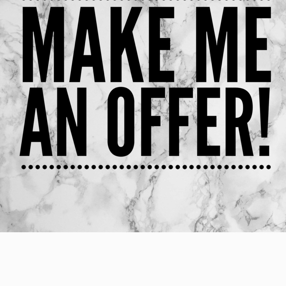Make Me A Reasonable Offer!